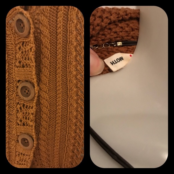 Moss Nutmeg Brown Sweater - Picture 2 of 2